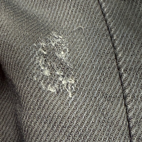 Diesel Pants Size 28W x 28L Slim Chino Pants Black Pleated Cotton Blend Women's - Picture 15 of 15